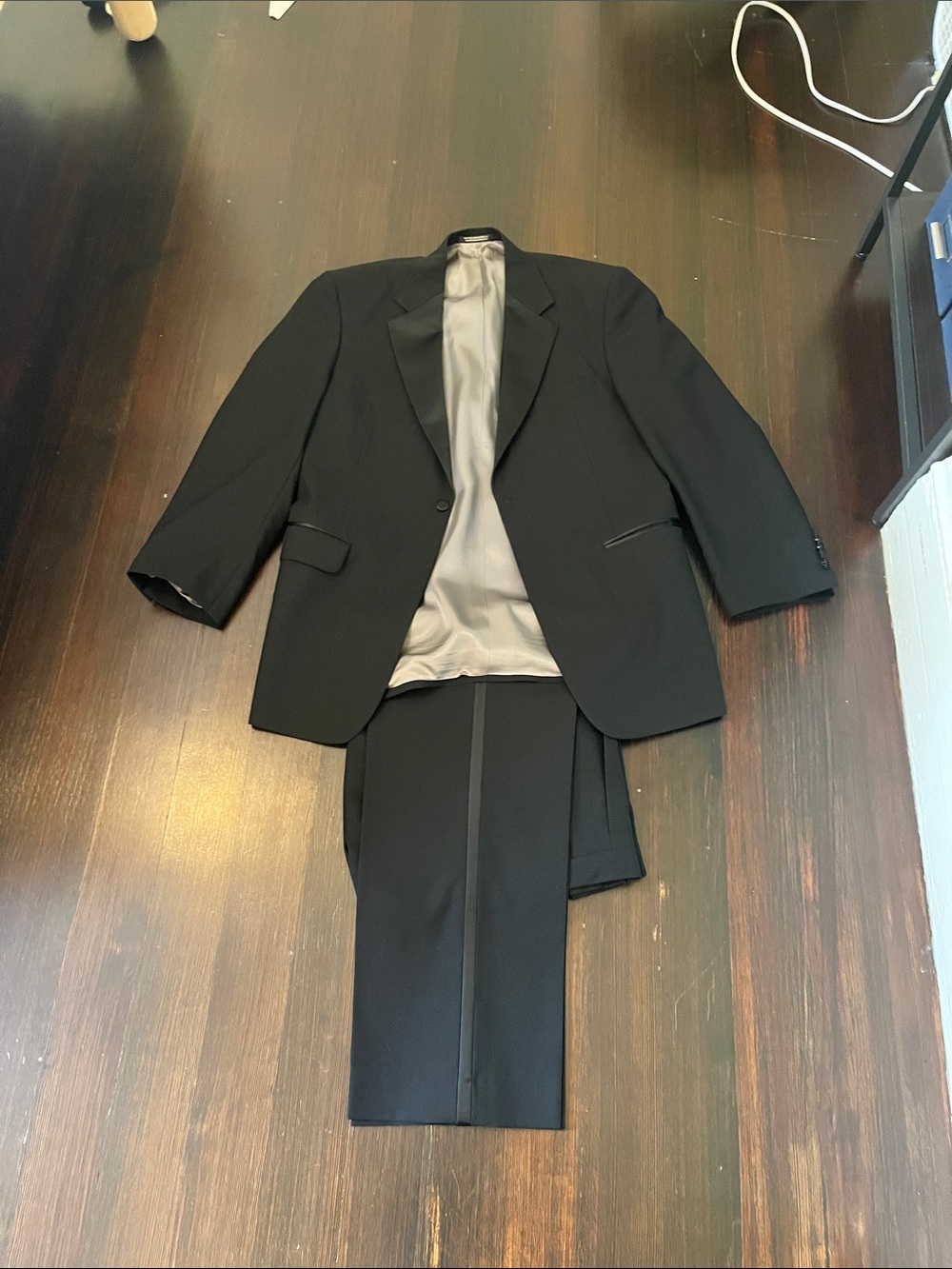 Stafford Black Men's Tuxedo Jacket and Trousers